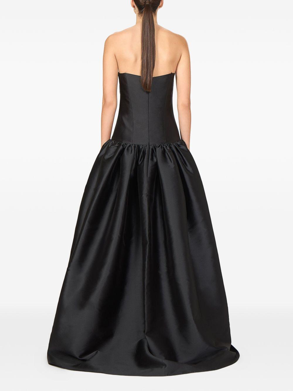 Abito asimmetrico Thara in nero Costarellos - donna 