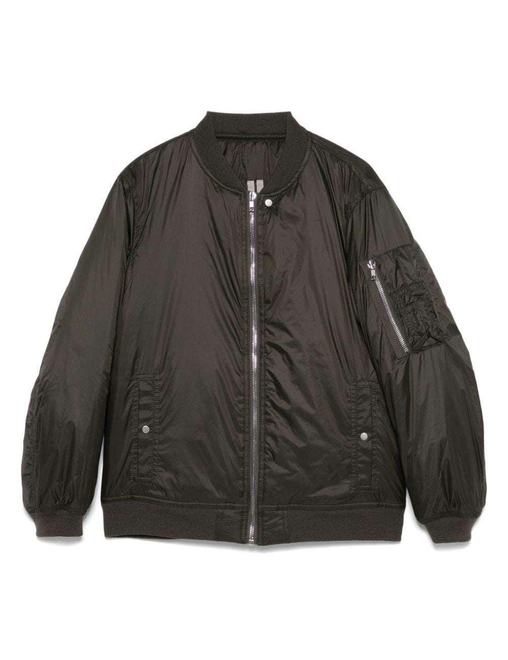 Bomber Flight in verde Rick owens kids - bambini 