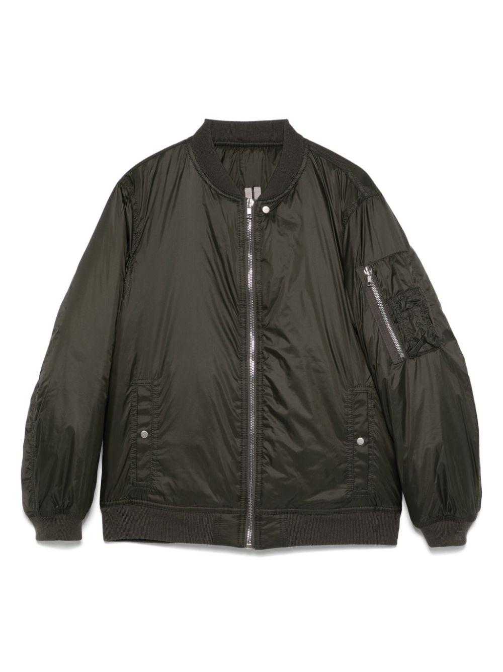 Bomber Flight in verde Rick owens kids - bambini 