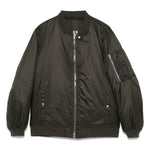 Bomber Flight in verde Rick owens kids - bambini 