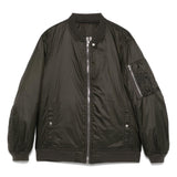 Bomber Flight in verde Rick owens kids - bambini 