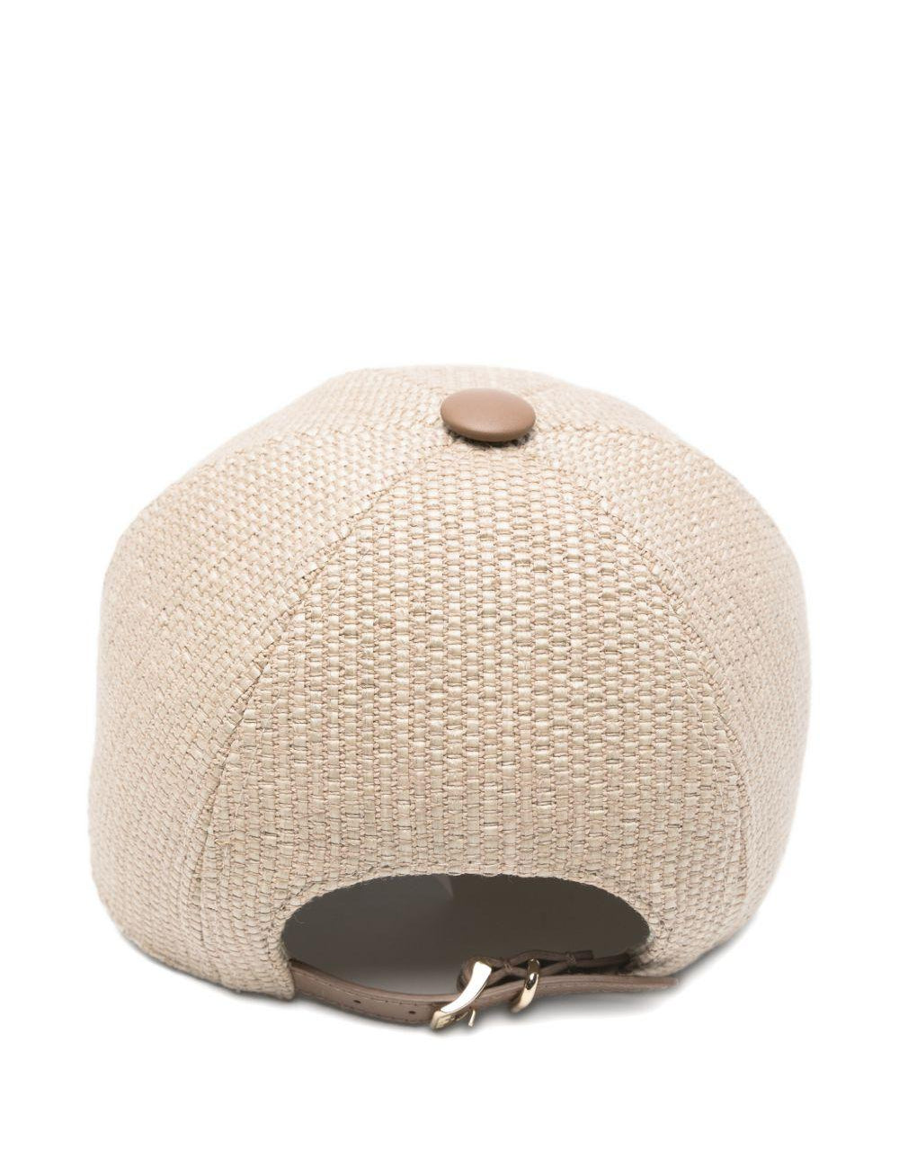 Cappello da baseball con ricamo in beige Maxmara - donna 