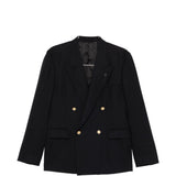 Giacca doppiopetto in nero Lardini - uomo 