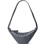 Borsa a spalla Croissant piccola in blu granito Lemaire - unisex 