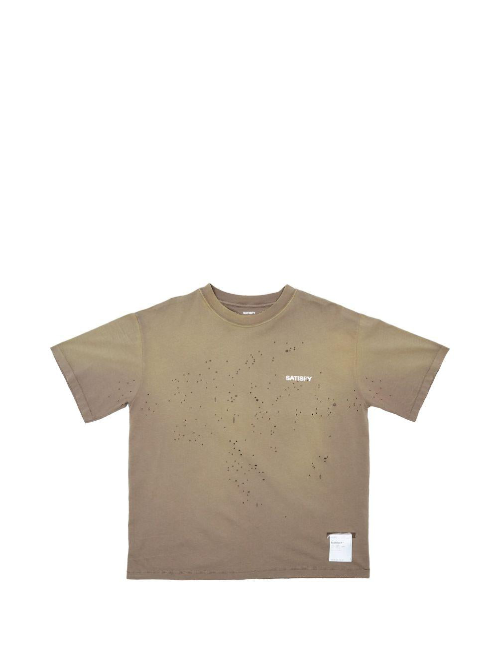 T-shirt MothTech™ in beige Satisfy - unisex 