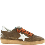 Sneakers ball star in marrone Golden goose - uomo 