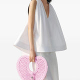 Top le haut norma in bianco Jacquemus - donna 