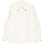 Giacca-camicia con spacco in bianco Ymc - uomo 