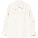 Giacca-camicia con spacco in bianco Ymc - uomo 