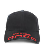 Cappellino da baseball in nero Martine rose - uomo 