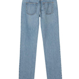 Jeans a vita alta in blu - donna 