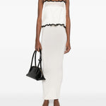 Abito lungo in avorio Wolford - donna 