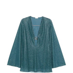 Abito a caftano lumiere in blu Oséree - donna 
