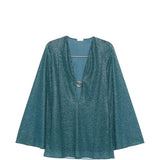 Abito a caftano lumiere in blu Oséree - donna 