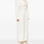 Trench coat con cintura Vela in beige Entire studios - donna 