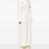 Trench coat con cintura Vela in beige Entire studios - donna 