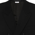 Giacca doppiopetto in nero Comme des garcons homme PLUS - uomo 