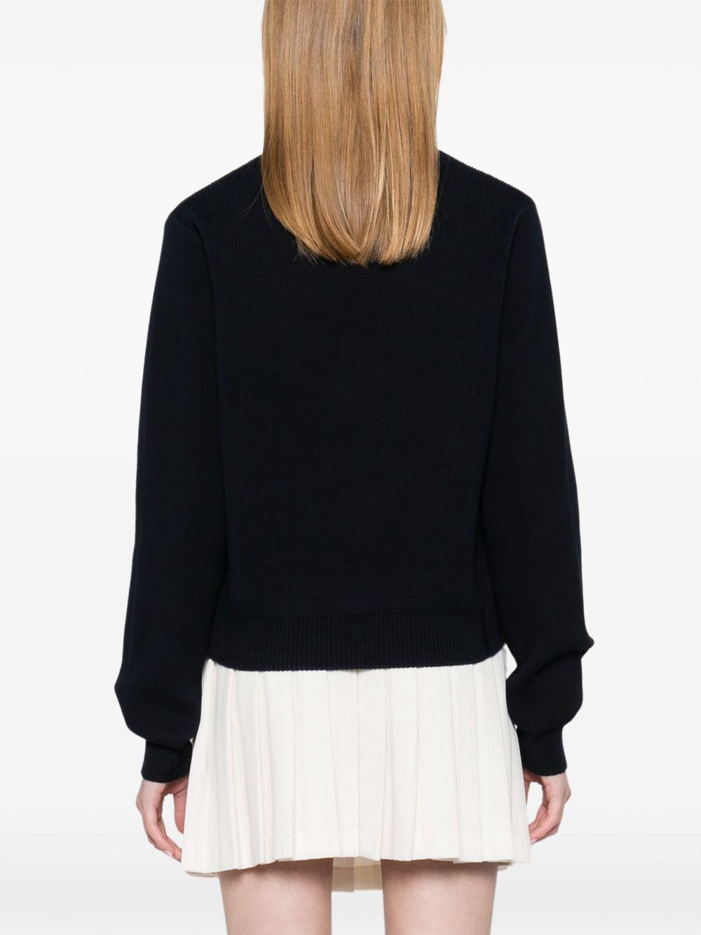 Maglione Dani con effetto vissuto in grigio Golden Goose - donna 