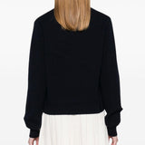 Maglione Dani con effetto vissuto in grigio Golden Goose - donna 