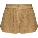 Shorts Lumière in oro Oséree - donna 