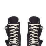Sneakers alte cargo con taschino in nero Rick Owens Drkshdw - uomo 