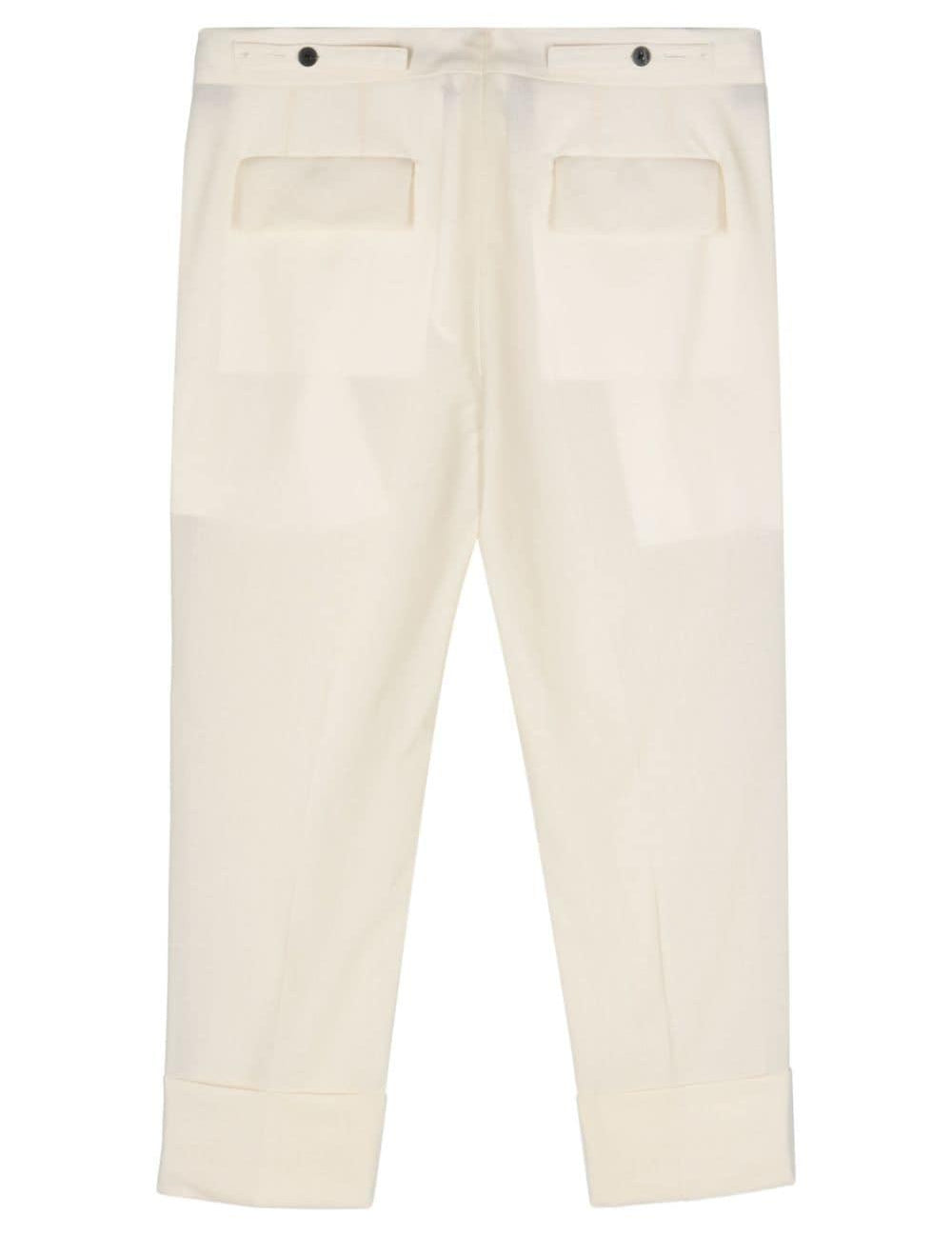 Pantaloni sartoriali in bianco Sapio - uomo 