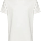 T-shirt girocollo in bianco - uomo 