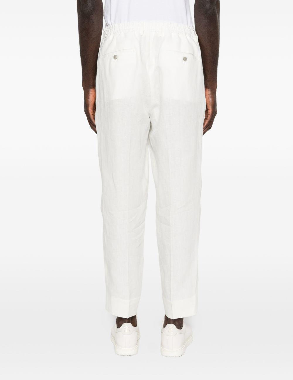 Pantaloni con coulisse Covent in bianco Briglia 1949 - uomo 