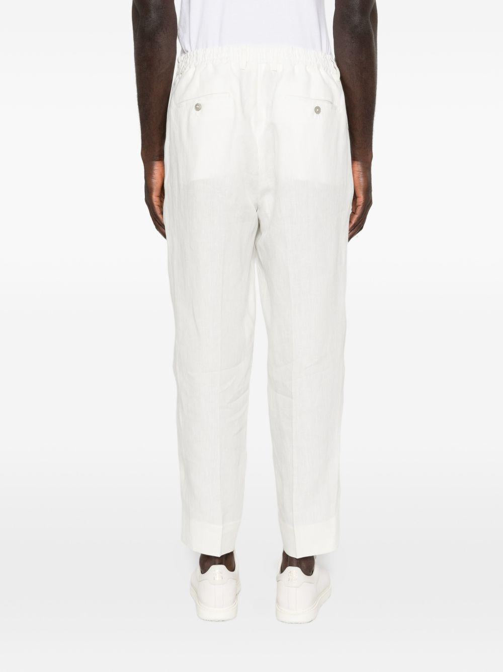 Pantaloni con coulisse Covent in bianco Briglia 1949 - uomo 