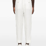 Pantaloni con coulisse Covent in bianco Briglia 1949 - uomo 