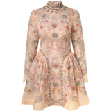 Abito con fantasia in rosa Zimmermann - donna 