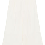 Pantaloni svasati in lana bianco Comme Des Garçons - donna 
