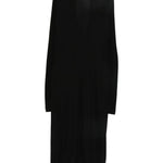Abito a maniche lunghe Cocoon in nero Toteme - donna 