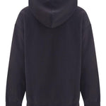 Felpa con stampa Banana in nero Ganni - donna 