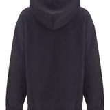 Felpa con stampa Banana in nero Ganni - donna 
