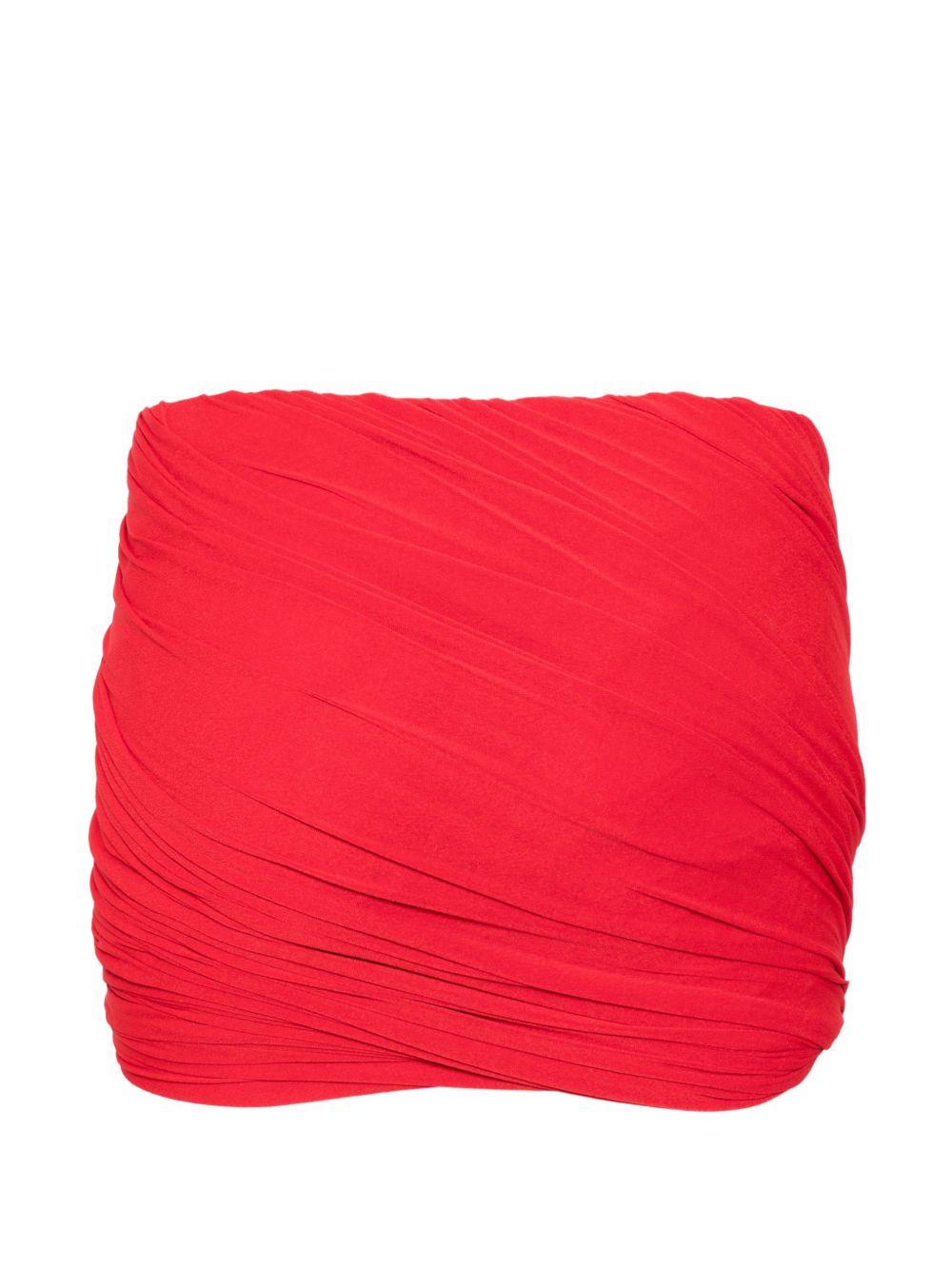 Gonna mini luna in rosso Rick owens lilies - donna 