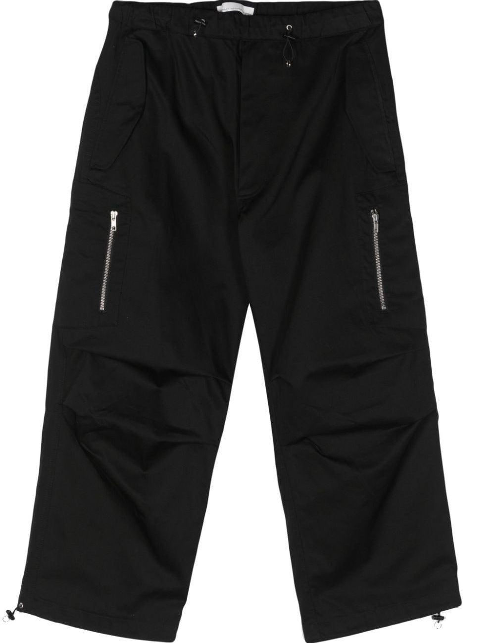 Pantaloni Berlin con zip in nero Random Identities - uomo 