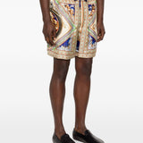 Pantaloncini con coulisse in multicolore Casablanca - uomo 