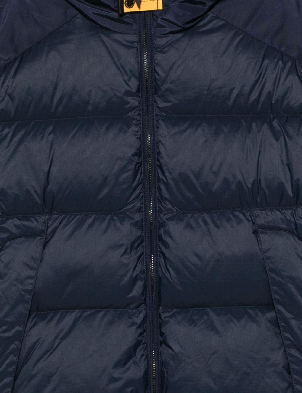 Piumino con cappuccio in blu Parajumpers - uomo 