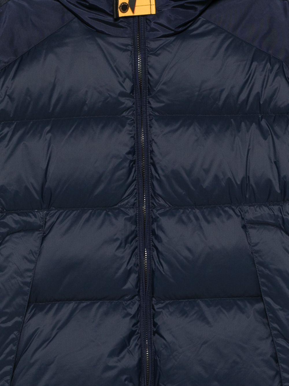 Piumino con cappuccio in blu Parajumpers - uomo 