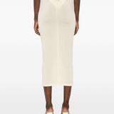 Gonna semi trasparente in giallo Wardrobe.Nyc - donna 