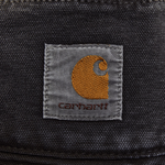 cappello a pescatore in denim nero carhartt wip - unisex 