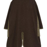 Cappotto con design a pannelli in verde Comme des garcons homme - uomo 