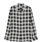 Camicia a quadri  in bianco e nero Our legacy - uomo 