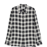 Camicia a quadri  in bianco e nero Our legacy - uomo 