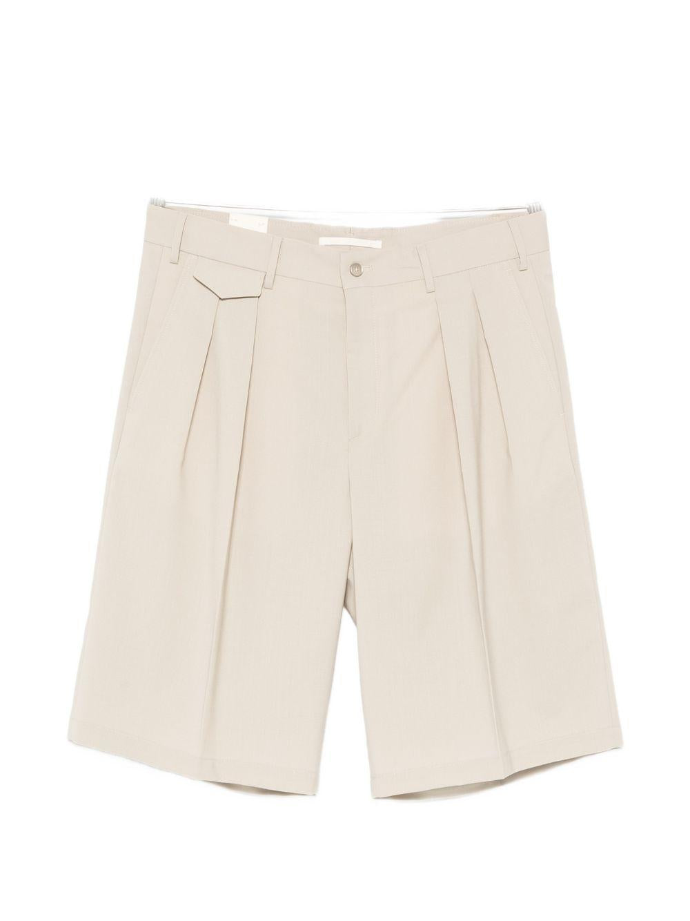 Pantaloncini Bedfords a pieghe con taschino portamonete in verde Briglia 1949 - uomo 