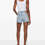 Shorts in denim 501 in celeste Levi's - donna 