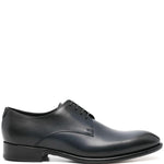 Derby con lacci in blu Doucal's - uomo 