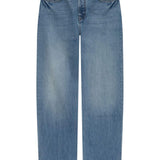 Jeans a gamba dritta Le De-nimes Droit in blu 