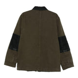 Giacca con colletto a contrasto in verde Oamc peacemaker - men 